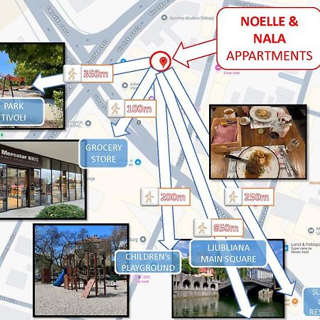 Noelle Apartment リュブリャナ エクステリア 写真